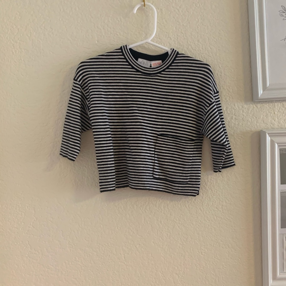 Zara Baby striped sweater size 6-9 Months